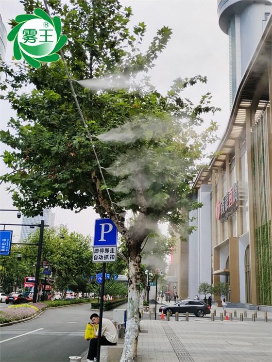 银泰道路喷雾降温系统 (7)